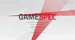 Desktop Screenshot of gamespec.org